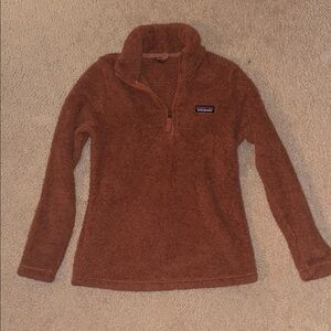 Patagonia Rust Fleece Quarter-Zip
